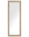 Lustro ścienne AJACCIO 50 cm 130 cm Mosiężny