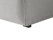 Corner Sofa 3 Seater DOLVA Fabric Light Grey Left Hand_987101