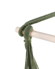 Sedia sospesa da fissare al soffitto BONEA Cotone Verde_979334