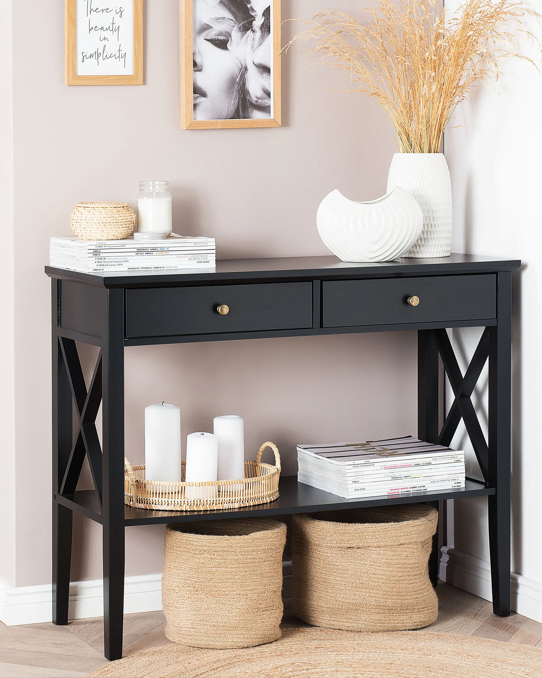 Console Table AVENUE Black_749573