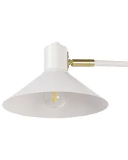 Wall Lamp BALIEM Adjustable Metal White_883173