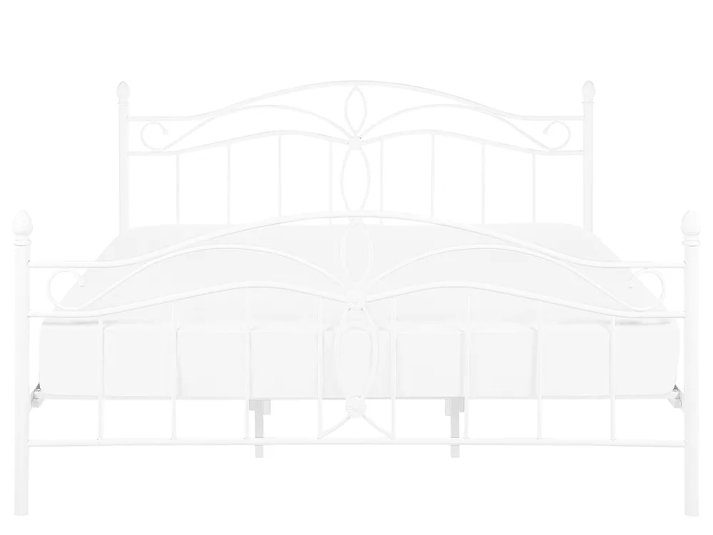 Bed Metal ANTLIA 180 x 200 cm (EU Super King) White_806753