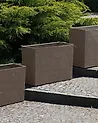 Plant Pot EDESSA 70 cm Dark Brown