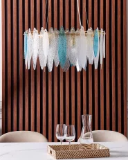 Chandelier MALACCA Glass Multicolour_882093