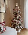 Snowy Christmas Tree Pre-Lit 210 cm White TATLOW_915874