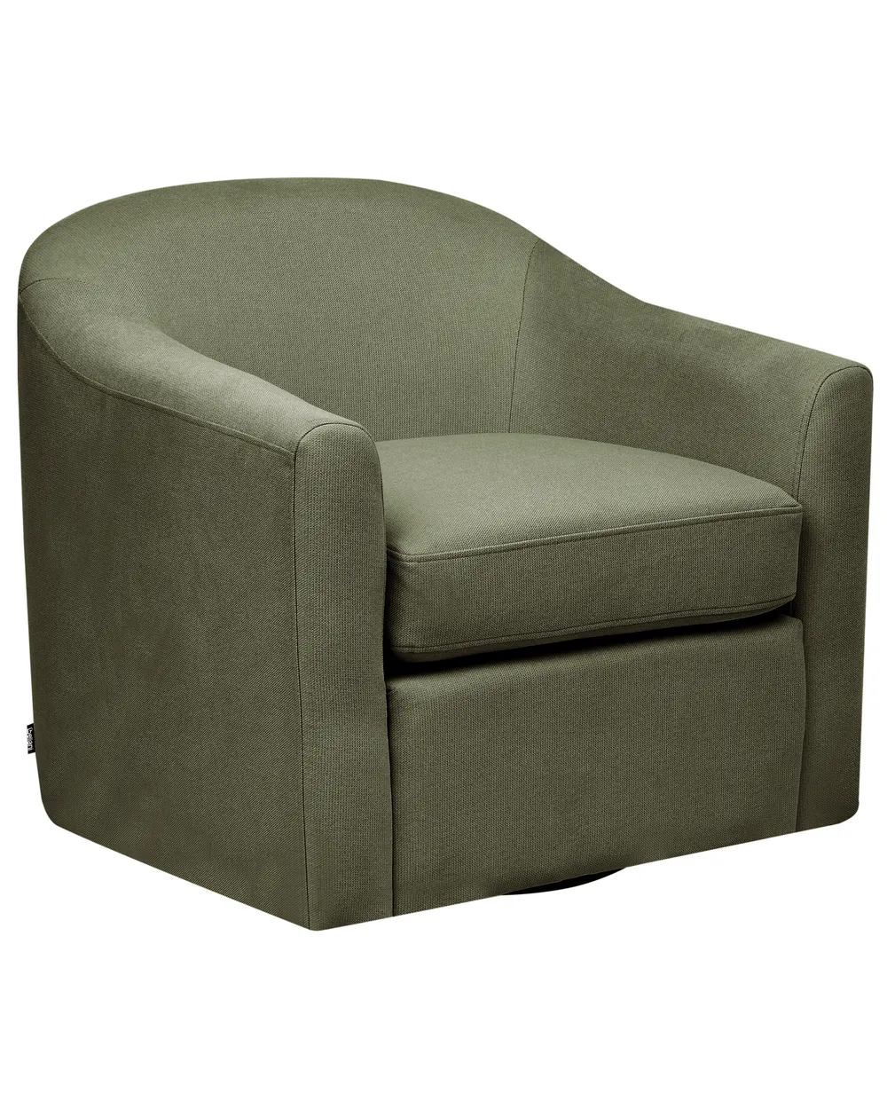 Swivel Armchair MAGNOR Fabric Dark Green_966246