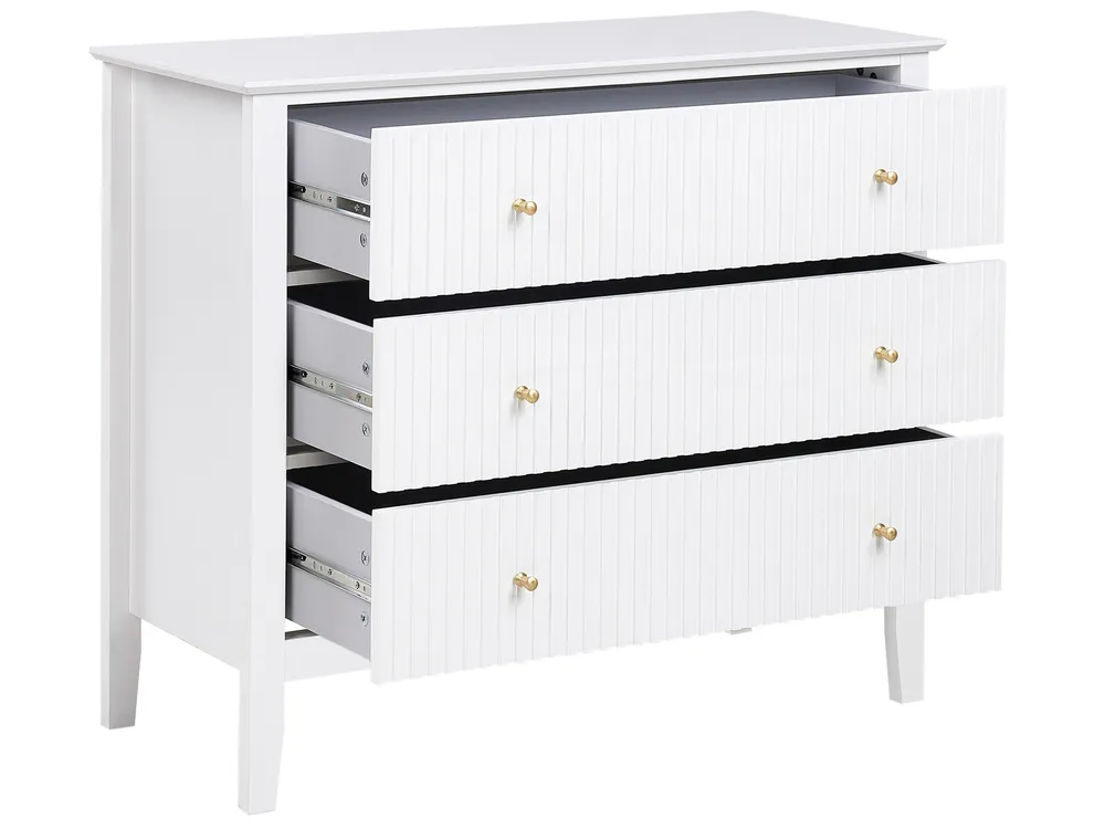 Meubella Dressoir King - 100 cm - Wit | Leen Bakker