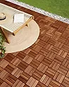Outdoor Flooring ACERENZA Certified Acacia Wood Brown