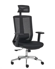 Sedia da ufficio ENSO Tessuto Nero_1092363