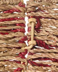 Christmas Tree Collar NEIGE 42 cm Seagrass Natural_1011224