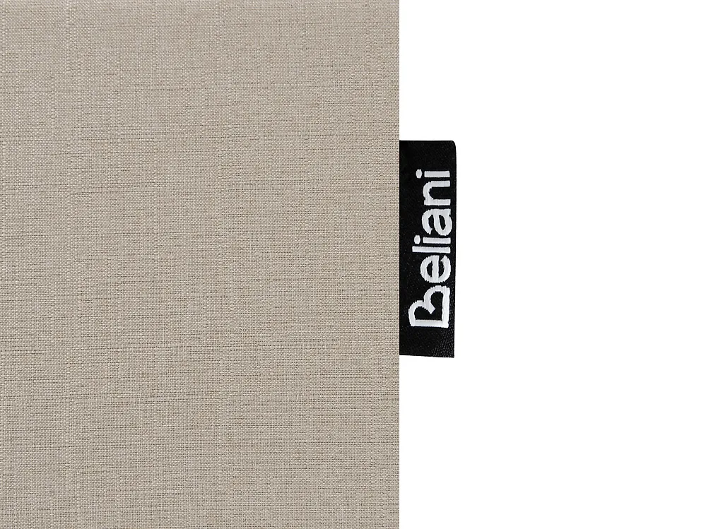 Ottoman Bed without Headboard DINAN Fabric Taupe 120 x 200 cm (EU Small Double)_1193837