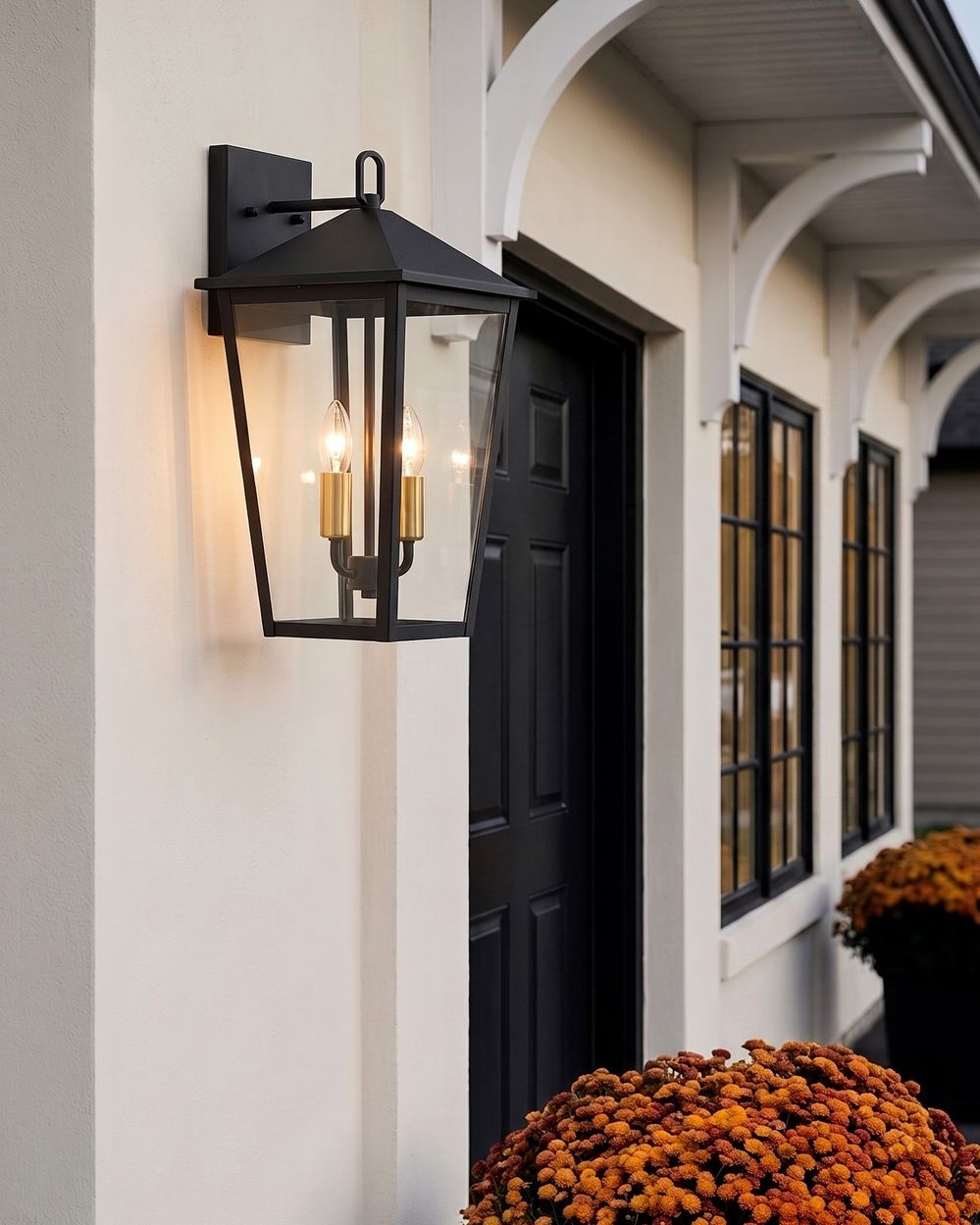 Outdoor Wall Light TIMIS Black