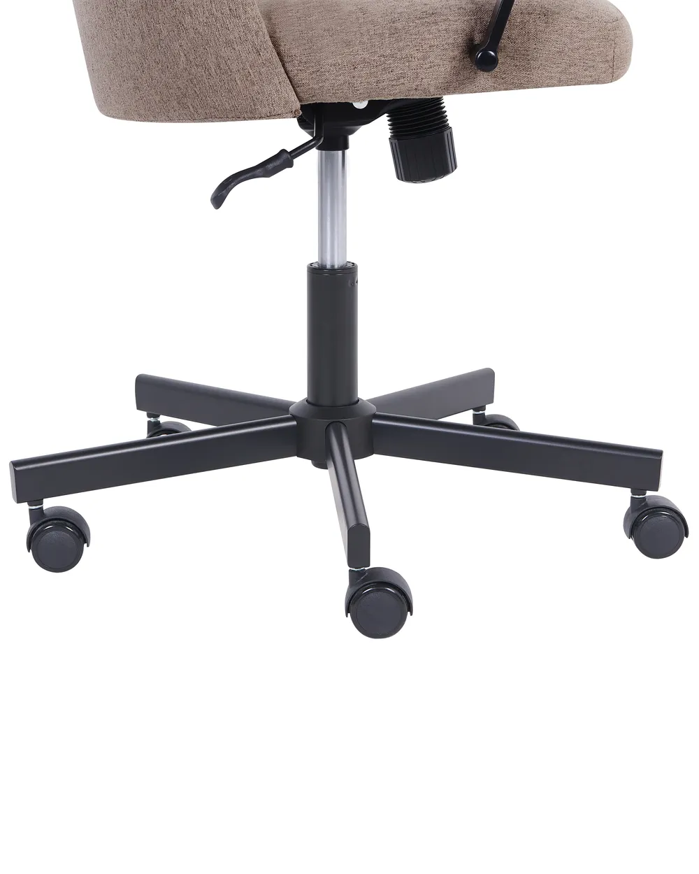 Office Chair CAROGA Fabric Light Brown_1082953