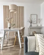 Extending Dining Table SANFORD White 120/160 cm 80 cm_913096