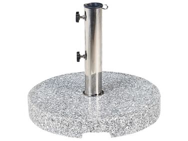Base para sombrilla de granito gris/plateado ⌀ 45 cm CEGGIA