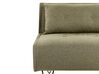 2 Seater Fabric Sofa Bed Olive Green VESTFOLD_930234