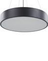 Lampa wisząca LED metalowa czarna BALILI_824636