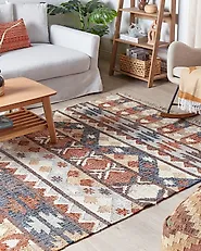 Teppich KALFA Bunt 160 x 230 cm Jute_1182425