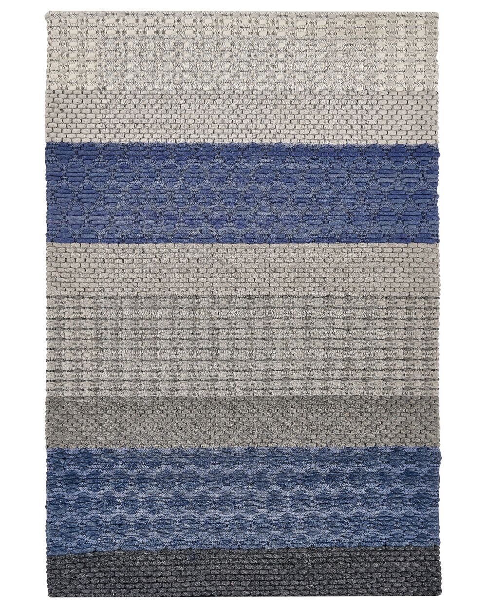 Tappeto AKKAYA Blu 160 x 220 cm Lana