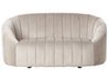 Sofa 2 Seater MALUNG Velvet Beige