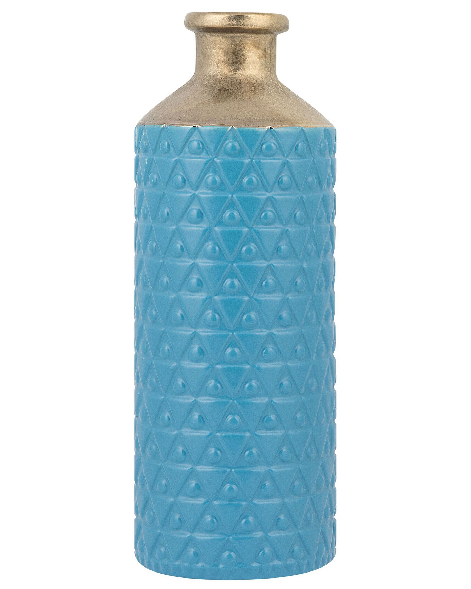 Vase décoratif bleu 39 cm ARSIN_733655