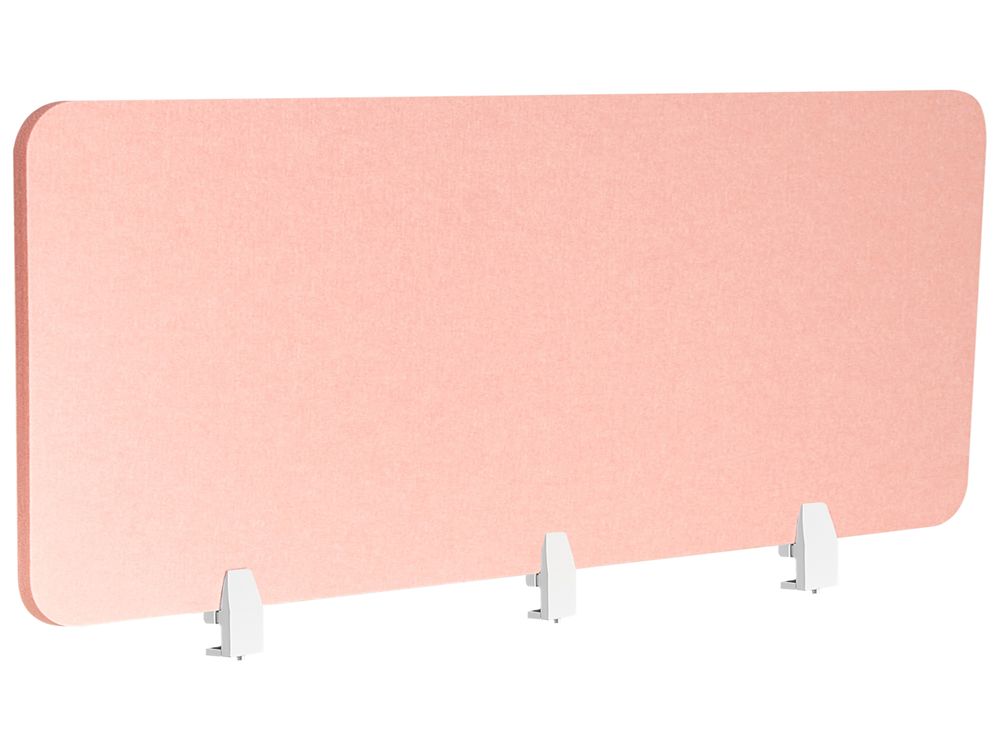Zástena na stôl SPLIT 180 x 50 cm Broskyňová
