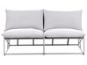 Sofa ogrodowa dla 2 osób PICO Metal Szary