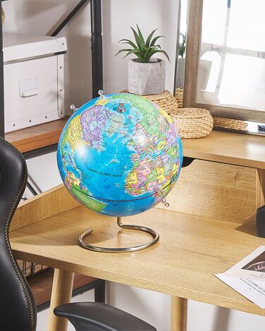 Decorative Globe with Magnets 29 cm Blue CARTIER