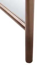 Wall Mirror BELLEAU 52 cm 190 cm Dark Brown_1144400