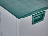 Kussenbox kunststof grijs/groen 112 x 50 cm LOCARNO_812104