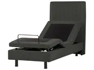 Adjustable Bed Fabric DUKE II 80 x 200 cm (EU Small Single) Dark Grey_987326