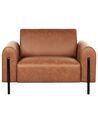 Fabric Armchair Golden Brown ASKIM_918963