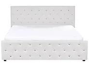 Ottoman Bed AMIENS Fabric Beige 180 x 200 cm (EU Super King)_1185157