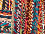 Pouffe MEKHTAR Cotton Multicolour_841511