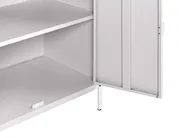 Szafka kuchenna ogrodowa ze zlewem VILAMA Biały_973957