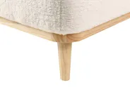 Corner Sofa 3 Seater SIMOS Boucle White Left Hand_927957