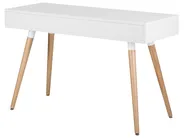 Home Office Desk FRISCO 120 cm 50 cm with Storage White_716372