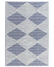 Rug DATCA Blue 160 x 230 cm Wool_848519