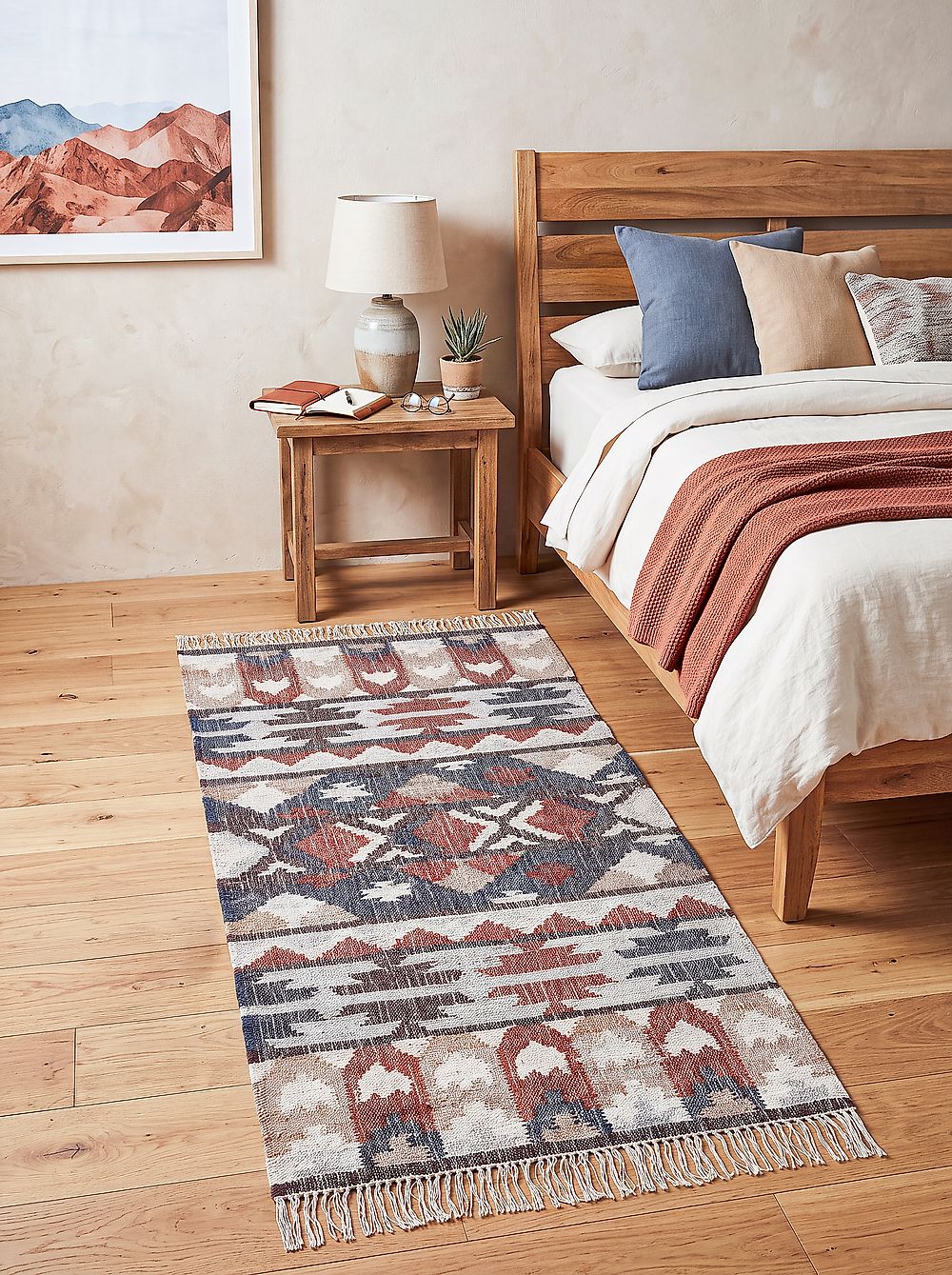 Rug KALFA Multicolour 80 x 150 cm Jute