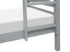 Poschodová posteľ s úložným priestorom 90 x 200 cm sivá REGAT_877166