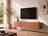 Wall Mounted TV Stand GLADSTONE Red
