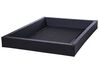 Faux Leather EU Super King Waterbed LED White AVIGNON_704855