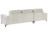 Corner Sofa 4 Seater KIRUNA Velvet Light Beige Right Hand_958022
