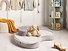 Pouffe NILI Velvet Light Beige
