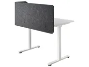 Divisorio da scrivania FOLDY 120 x 50 cm Grigio scuro_1041473
