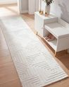 Rug TAMIREL Off-White 80 x 300 cm