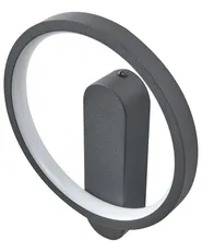 Set di 2 lampade da parete BLIES LED Metallo Nero_1008832