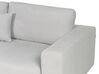 Left Hand 4 Seater Corner Sofa Light Grey LOFOTEN_900527