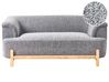 Sofa dla 2 osób ALNOR Ciemnoszary