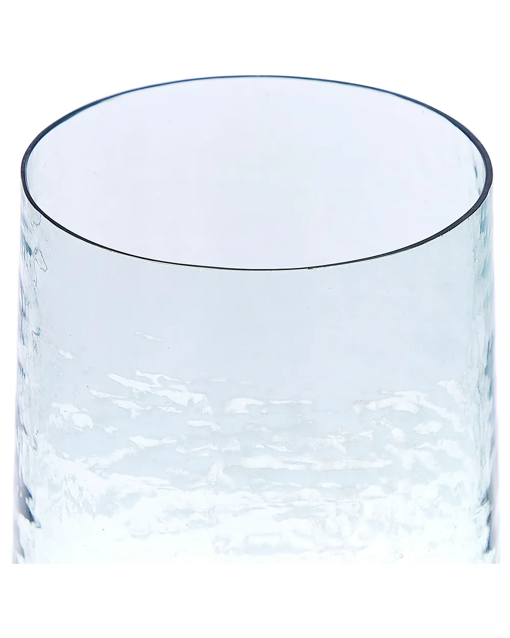 Footprint Vaso In Vetro Soffiato A Mano - Forma Impronta, Trasparente, 21,1 Cm - Fioriera Design - 5
